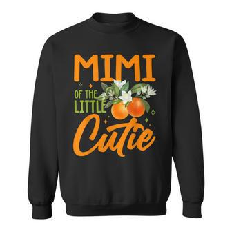 Mimi Of The Little Cutie Orange 1St Birthday Baby Shower Sweatshirt | Mazezy