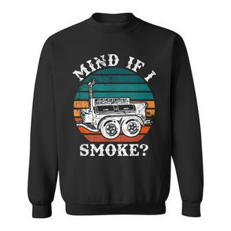 Mind If I Smoke T Funny Bbq Mind If I Smoke Sweatshirt | Mazezy