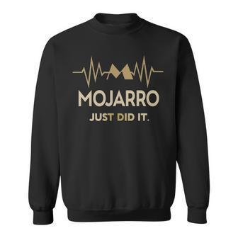 Mojarro Just Did It Personalized Last Name Sweatshirt - Seseable