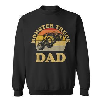 Monster Truck Dad Retro Vintage Monster Truck V2 Sweatshirt - Seseable