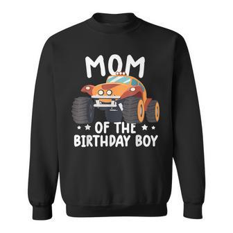 Monster Truck Passende Mutter Des Geburtstagskindes Sweatshirt - Seseable