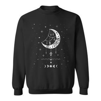Moon Phases Magic Harmony Alchemy Astrology Gift Sweatshirt | Mazezy