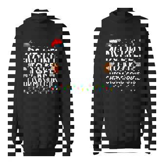 Most Likely To Bake Christmas Cookies Funny Baker Christmas V9 Men Women Sweatshirt Graphic Print Unisex - Thegiftio