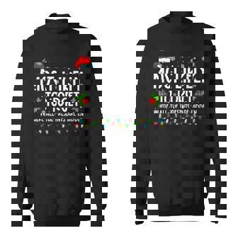 Most Likely To Forget Where All The Presents Are Hidden Xmas V6 Men Women Sweatshirt Graphic Print Unisex - Thegiftio UK
