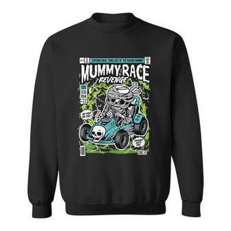 Mummy Car Racer Comic Cover Sweatshirt - Monsterry UK