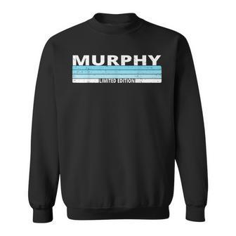 Murphy Surname Birthday Family Reunion 80S 90S Blue Sunset Sweatshirt | Mazezy