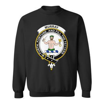 Murray Coat Of Arms - Family Crest Men Women Sweatshirt Graphic Print Unisex - Thegiftio UK