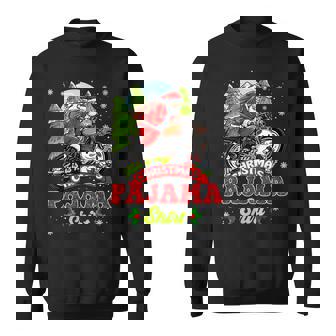 My Christmas Pajama Xmas Santa Riding Motorbike Biker Men Women Sweatshirt Graphic Print Unisex | Seseable UK