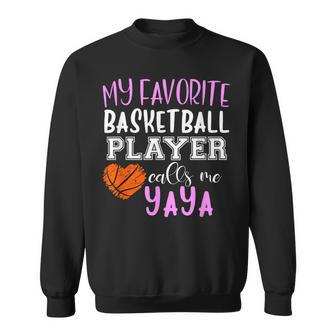 My Favorite Basketball Player Call Me Yaya Sweatshirt | Mazezy