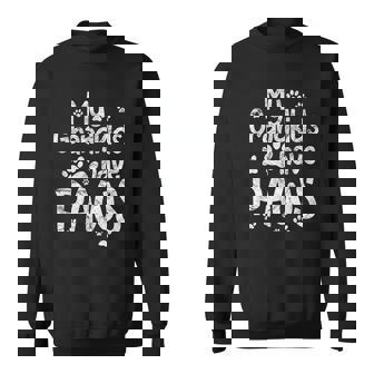 My Grandkids Have Paws Funny Dog Cat Grandma Men Women Sweatshirt Graphic Print Unisex - Thegiftio
