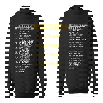 My Perfect Day Funny Piano Player Piano Pianist Keyboardist Sweatshirt | Seseable FR