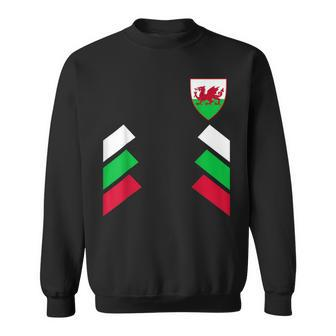 National Wales Football Soccer Jersey Wales Flag 2022 Men Women Sweatshirt Graphic Print Unisex - Thegiftio UK