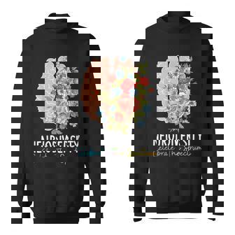 Neurodiversity Celebrate The Spectrum Adhd Brain Autism Asd Sweatshirt | Mazezy