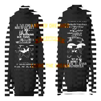 Never Dreamed Id Be Super Handsome Grandpa Skydiver Present Sweatshirt - Thegiftio
