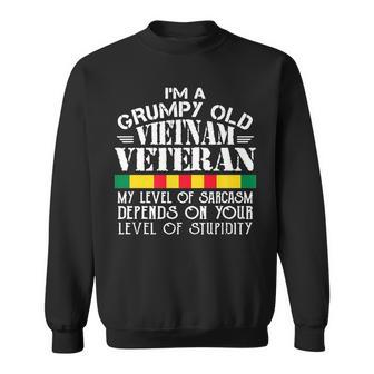 Never Underestimate An Old Man Who Is Also Vietnam Veteran V5 Sweatshirt - Seseable
