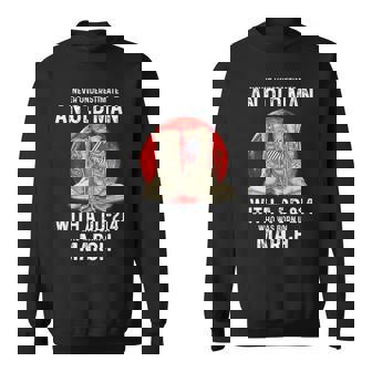 Never Underestimate An Old Man With A Dd-214 March Sweatshirt - Seseable