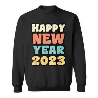New Years 2023 Retro Groovy New Year Party Lunar New Year Men Women Sweatshirt Graphic Print Unisex - Thegiftio UK