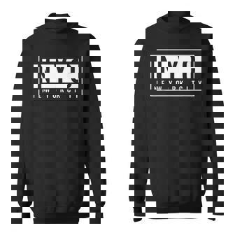 New York City - Nyc - Throwback Design - Classic Sweatshirt | Mazezy