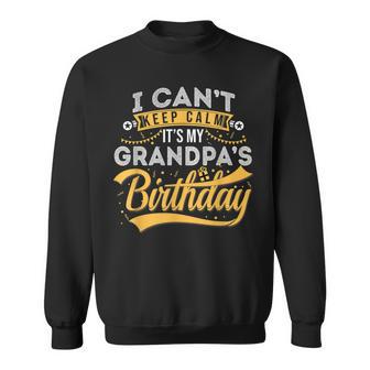 Nicht Ruhig Opa Geburtstag Sweatshirt, Herzlichen Glückwunsch Design - Seseable