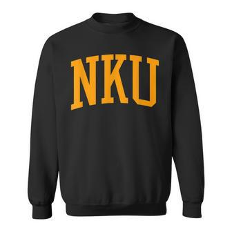 Nku Arch Vintage Retro University Style Sweatshirt - Seseable