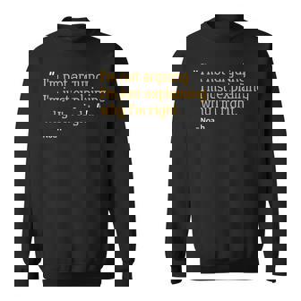 Noah Gift Quote Funny Birthday Personalized Name Idea Men Women Sweatshirt Graphic Print Unisex - Thegiftio UK