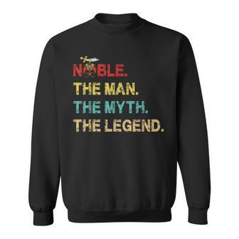 Noble The Man Shriner The Myth The Legend Freemason Shriners Gift For Mens Sweatshirt - Seseable