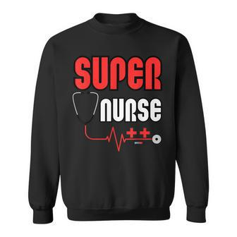 Not All Heroes Wear Capes Celebrating Our Super Nurses Sweatshirt | Mazezy