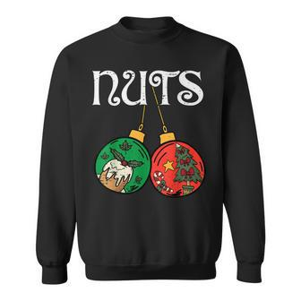 Nuts Chestnuts Matching Couples Set Christmas 2022 Xmas Men Women Sweatshirt Graphic Print Unisex - Seseable