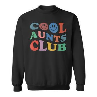 Official Member Cool Aunts Club Best Aunt Ever Gift For Aunt Sweatshirt - Seseable