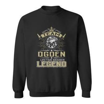 Ogden Name - Ogden Eagle Lifetime Member L Sweatshirt - Seseable