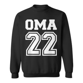 Oma 2022 Schwangerschaft Verkünden V2 Sweatshirt - Seseable