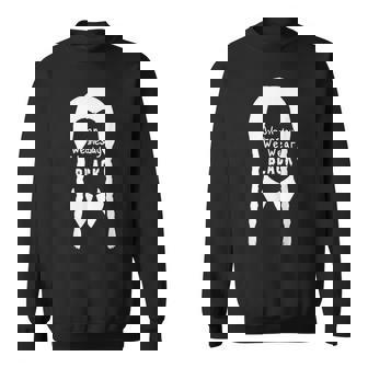 On Wednesday We Wear Black Sweatshirt - Thegiftio