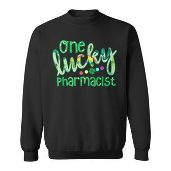 One Lucky Pharmacist Pharmacy Squad Lucky St Patricks Day Sweatshirt - Thegiftio UK
