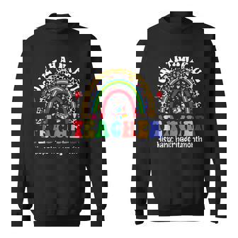 One Thankful Teacher Hispanic Heritage Month Countries Flags V15 Men Women Sweatshirt Graphic Print Unisex - Thegiftio