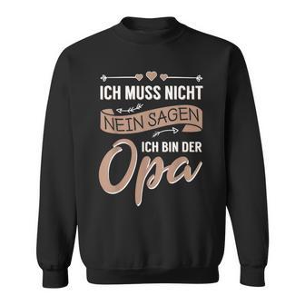 Opa Geburtstag Vatertag Sweatshirt, Lustiger Spruch für Großvater - Seseable