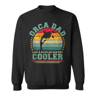 Orca Dad Like A Regular Dad But Cooler Father’S Day Tank Top Sweatshirt | Mazezy
