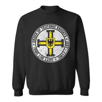 Order Of The Knights Teutonic Coat Of Arms Sweatshirt - Seseable