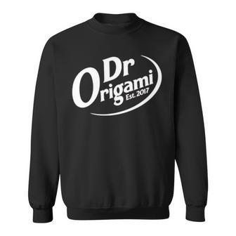 Origami Angel Dr Origami Sweatshirt | Mazezy AU