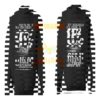 Origami Instructions Paper Crane Origami Master Sweatshirt | Mazezy