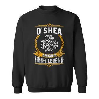 Oshea Irish Name Vintage Ireland Family Surname Sweatshirt - Seseable