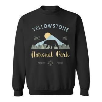 Outdoor National Park Yellowstone National Park Sweatshirt - Seseable