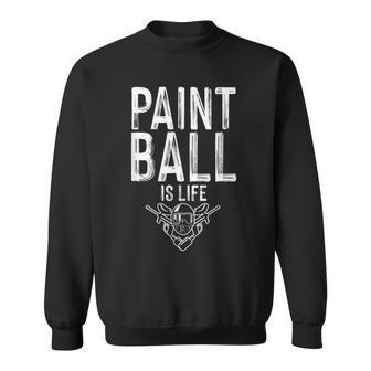 Paintball Farbe Lebensstil Spiel Taktisch Airsoft Geschenk Sweatshirt - Seseable