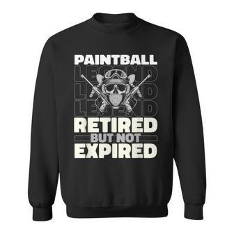 Paintball Im Ruhestand Sport Spieler Paintballer Paintball Sweatshirt - Seseable