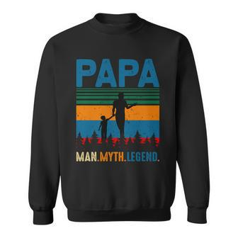 Papa Man Myth Legend V2 Sweatshirt - Monsterry AU