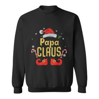 Papa Santa Claus Matching Family Christmas Shirts Tshirt Sweatshirt - Monsterry AU