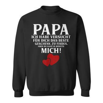 Papa und Tochter Partnerlook Sweatshirt, Lustiges Vatertagsgeschenk - Seseable