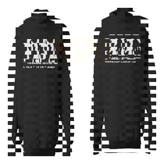 Papa Veteran The Myth The Legend Fathers Day Grandpa Sweatshirt | Mazezy