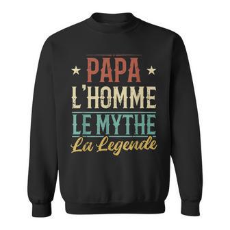 Papa Zum Vatertag Geschenk Für Papa Geburtstag Vater V2 Sweatshirt - Seseable