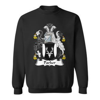 Parker Coat Of Arms - Family Crest Men Women Sweatshirt Graphic Print Unisex - Thegiftio UK