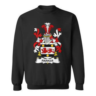 Parker Coat Of Arms Family Crest Sweatshirt - Seseable
